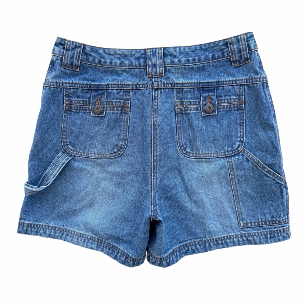 Sonoma Jeans Life+Style High-Rise Denim Carpenter Shorts ~ Women’s 10 - Picture 2 of 5